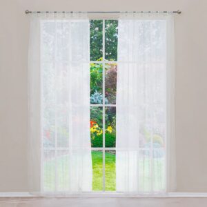 Cortina Translúcida Tergal Beige