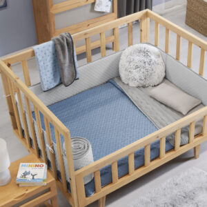Edredon Cuna Grd Baby Voga Plumbago