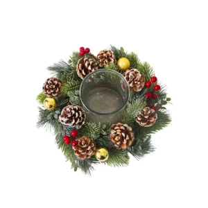 Candelero Piñas 28X28X10