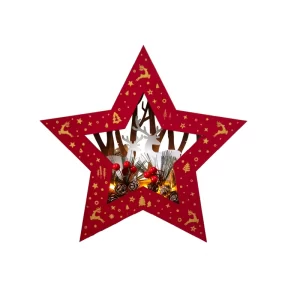 Estrella Reno Rojoa/Blanca