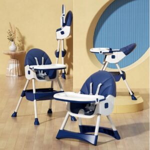 Silla Para Comer Multifuncional Azul