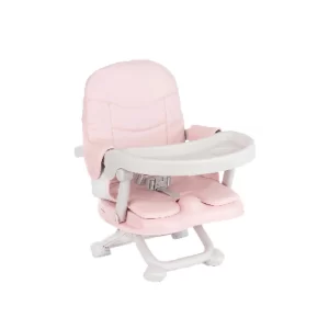 Silla Comer Rosa/Gris