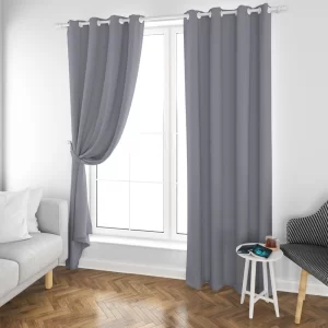 Cortina Blackout Eva Gris