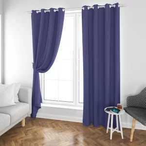 Cortina Blackout Azul