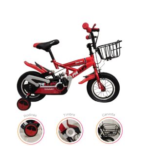 Bicicleta 12 Roja
