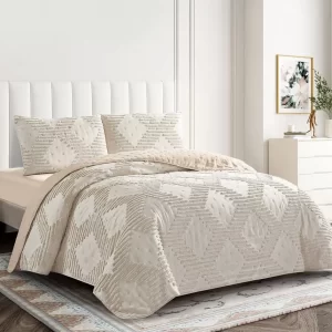 Edredón Mat Beige