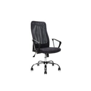 SILLA EJECUTIVA CON RESPALDAR ALTO NEGRO