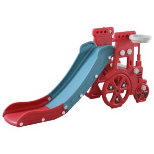 Tobogan Cesta Tren Rojo