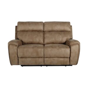 Sillón Reclinable Cafe Doble