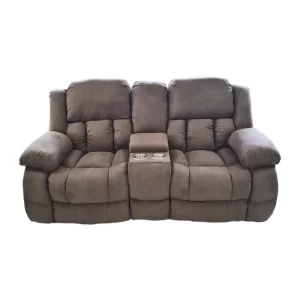 Sillón Reclinable Café Doble