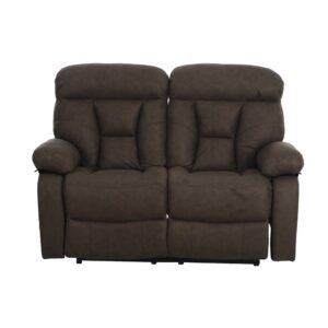 Sillón Reclinable Café Doble