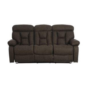 Sillón Reclinable Café Triple