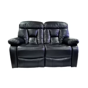 Sillón Reclinable Negro Doble