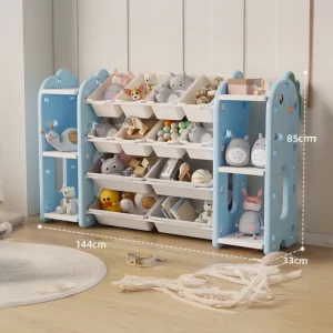Estante Azul / Blanco